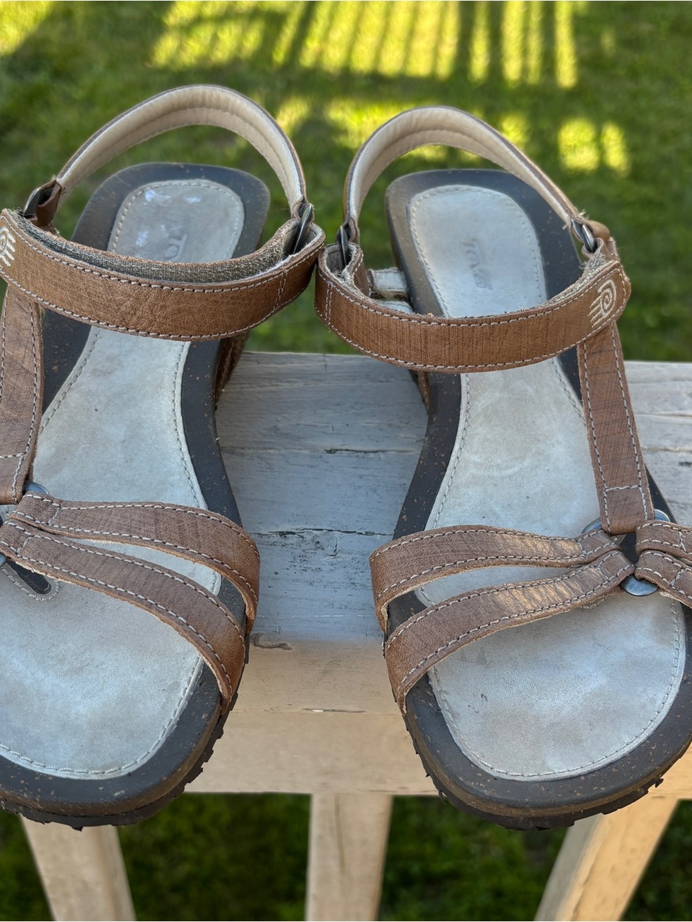 Teva Ysidro Brown Strappy Women's Sandals